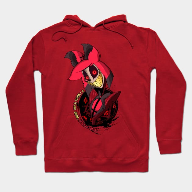 Alastor Smile Hoodie by Oniryah